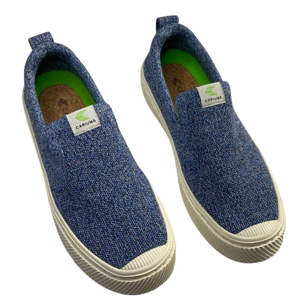 Cariuma Denim Blue Slip-On Sneakers 6.5 women’s/5 men’s - Picture 6 of 14
